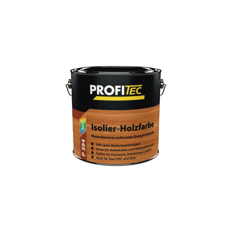 PROFITEC P394 Isolier-HolzFarbe blanche - 10 L