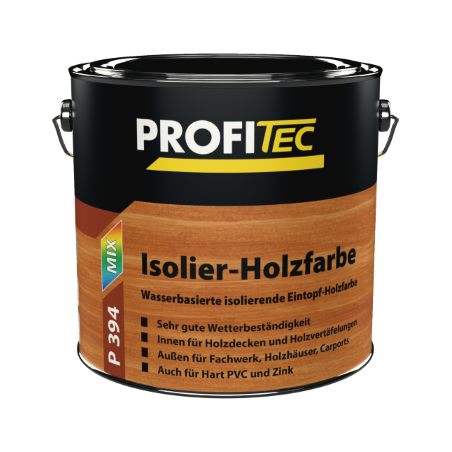 PROFITEC P394 Isolier-HolzFarbe blanche - 10 L