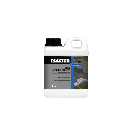 PLASTOR Cire Métallisante Satinée - 1 L