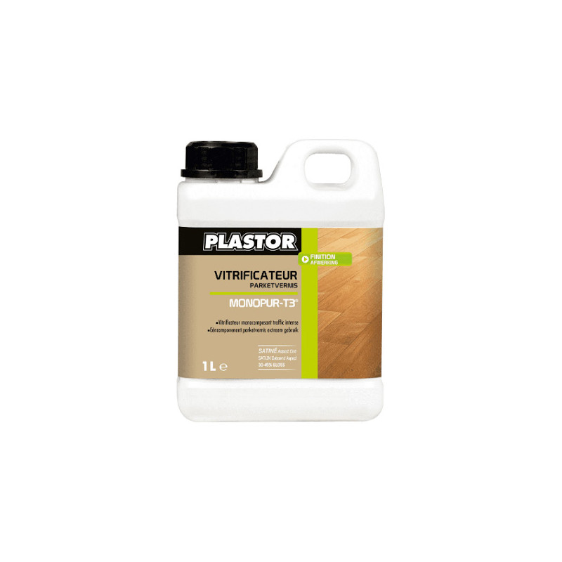 MonoPur-T 3 Vitrificateur Monocoposant Incolore Satiné - 5 L