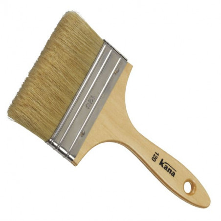 Spalter Soies Blanches Manche Bois Verni 150 mm