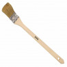 Brosse Radiateur Soies Blanches Virole Inox 35 mm