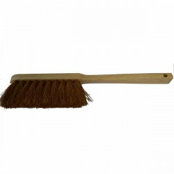 Balayette Coco Manche Bois 3 Rangs 70 mm - 47 cm
