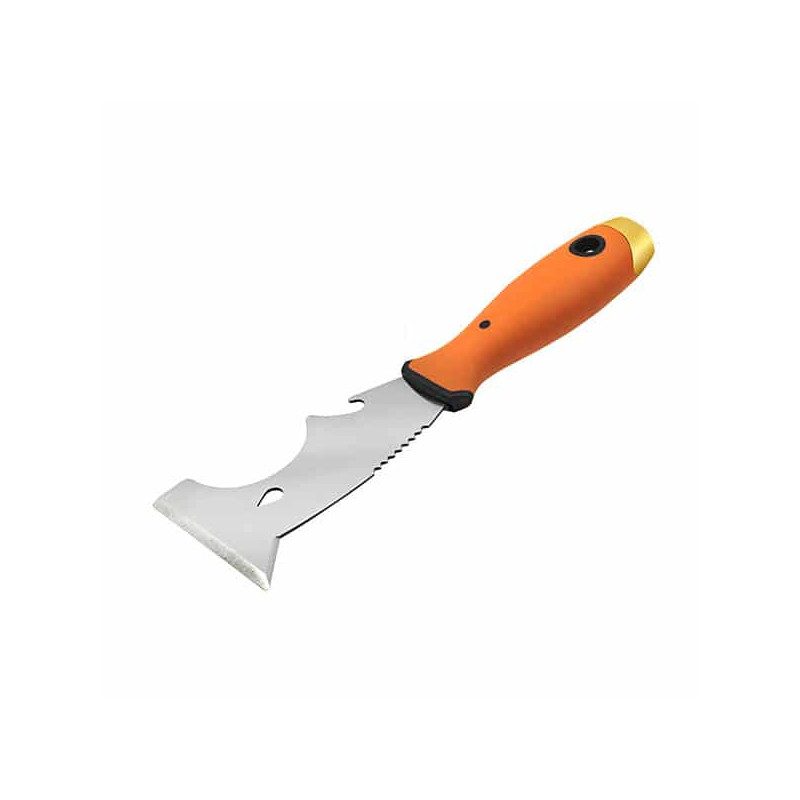 Couteau Riflard Multi-Usage Lame Acier Inoxydable - 75 mm