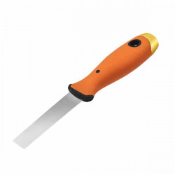 Couteau Type Américain Lame Inox Manche Bi-matière 10 cm