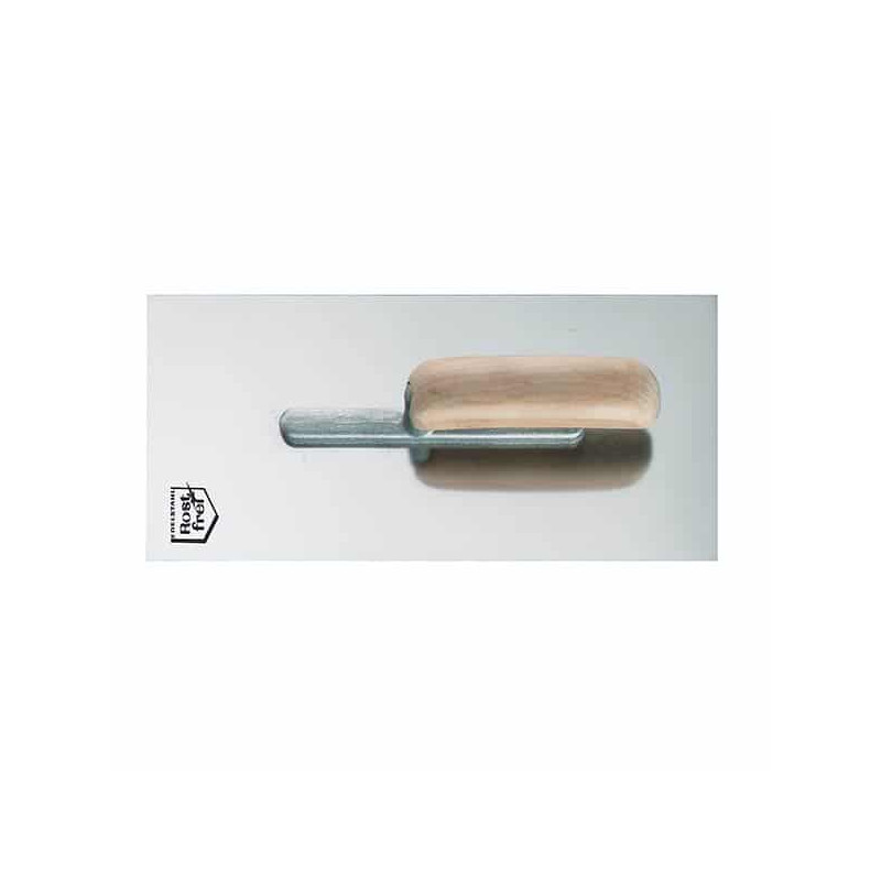 Platoir Inox Poignée Bois 280 x 130 mm