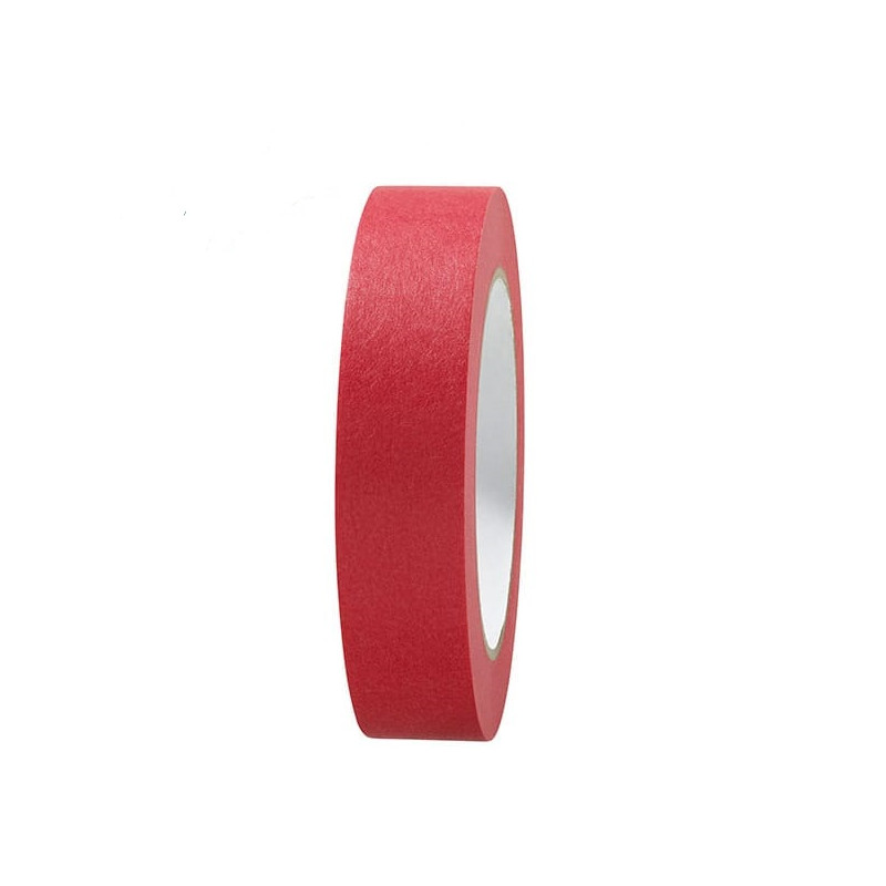 Ruban de Masquage Premium ROUGE HR - 150 Jours 120° - 50 mm x 50 m