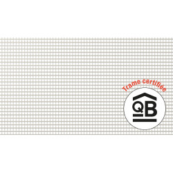 Treillis de façade - QB - maille 4 x 4 - rouleau de 50 m² 