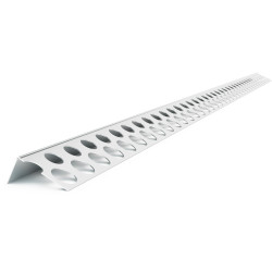Profilé d'arrêt - 13,5 x 23,5 mm - 250 cm de long