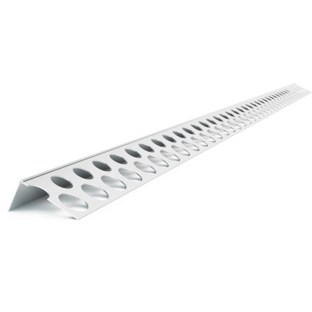 Profilé d'arrêt - 13,5 x 23,5 mm - 250 cm de long
