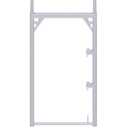 Alfix - Cadre en acier 2.00 x 0.73 m