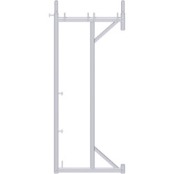 UNIFIX - Cadre porte-à-faux en acier 2.00 x 0.40 m