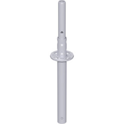MODUL - Montant vertical en acier avec raccord de tube emboutis 0.50 m