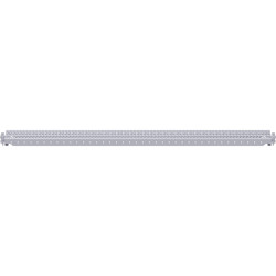 MULTI - Poutrelle-fente en acier 0.73 x 0.16 m