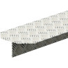 MULTI - Recouvrement fente en forme de T en aluminium 2.07 x 0.19 m