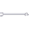 MODUL - Support-plancher intermédiaire de bord RE en acier (version de plancher à tube) 0.64 m