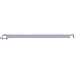 MULTI - Support plancher d'appui en U en acier 0.73 m
