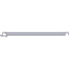 MULTI - Support plancher d'appui en U en acier 0.73 m