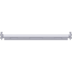 MULTI - Support-plancher à tube renforcé en acier 1.09 m