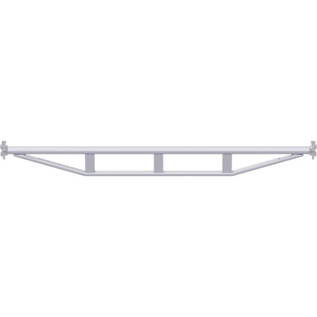 MULTI - Double support-plancher à tube en acier 2.57 m