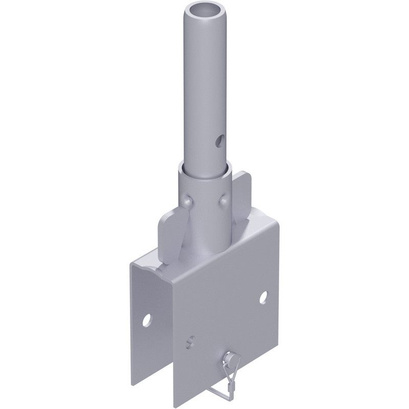 MODUL - Raccord à tubes pour doubles poutrelles en U et appui de tubes 0.40 m