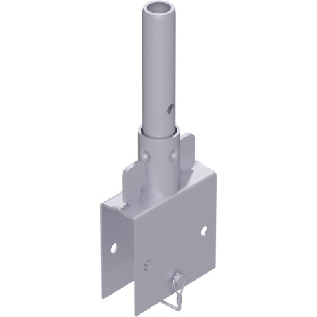 MODUL - Raccord à tubes pour doubles poutrelles en U et appui de tubes 0.40 m