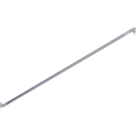 METRIQUE - Diagonale verticale en acier 2.00 x 0.74 m