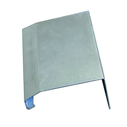 Profilé de couronnement aluminium - Forme L - ISO 110 mm 