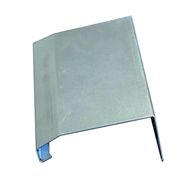 Profilé de couronnement aluminium - Forme L - ISO 110 mm 