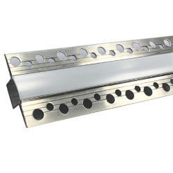 Profilé LED angle - 16 mm - pour plaque de plâtre de 12,5 mm 