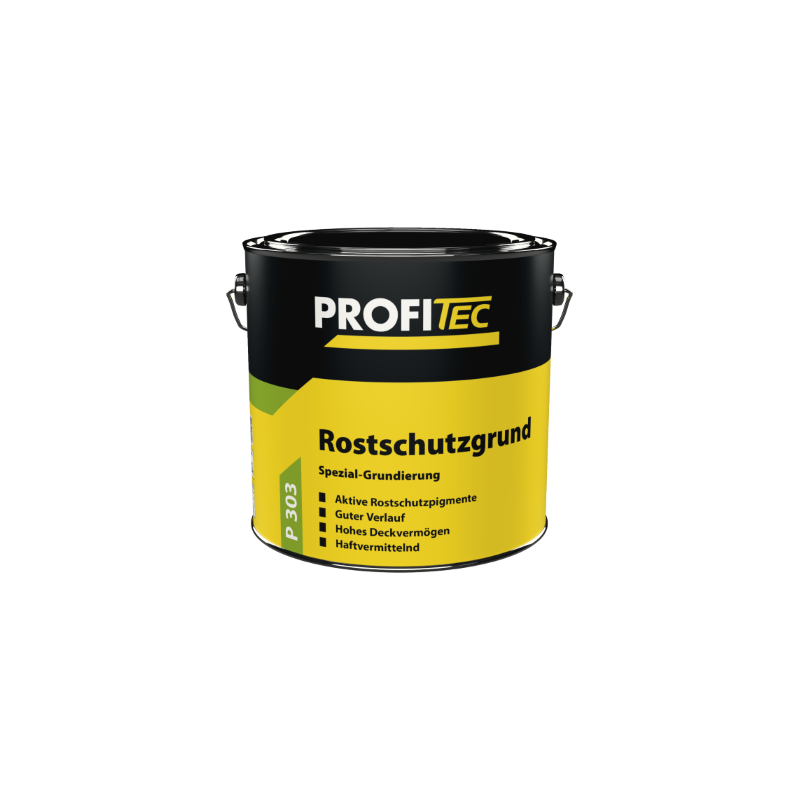 PROFITEC P303 Sous-couche Antirouille RAL 9010 - 2,5 L