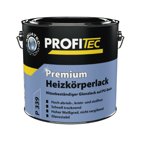 PROFITEC P339 Premium ThermGloss blanc - 2,5 L