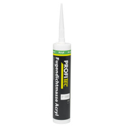 PROFITEC P582 Mastic Acrylique Blanc Spécial Façade - 300 ml