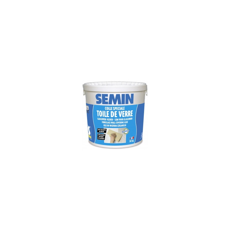 Colle Spéciale Toile de Verre en seau - 20 Kg