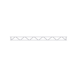 Alfix - Poutre en treillis en acier 7.77 x 0.45 m 