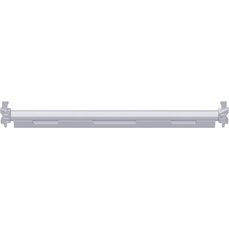 METRIQUE - Support-plancher à tube renforcé en acier 1.39 m