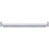 METRIQUE - Support-plancher à tube renforcé en acier 1.39 m