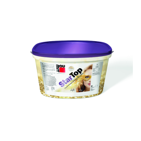 BAUMIT Crépi Siloxane Premium / Taloché K 1,5 mm StarTop - Seau de 25 Kg