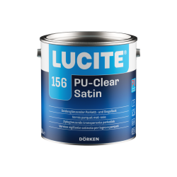 LUCITE 156 PU-CLEAR SATIN INCOLORE - 2.5L