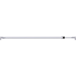 Alfix - Lisse téléscopique en acier 2.07 à 3.07 m