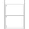 UNIFIX - Cadre d'extrémité en aluminium 1.00 X 0.74 m