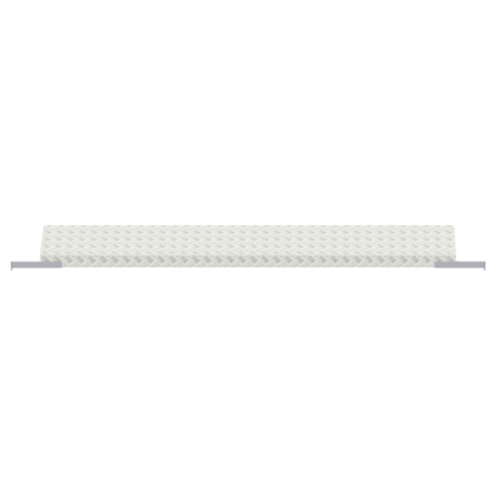 UNIFIX - Recouvrement-fente en aluminium 2,50 m - pour trappe