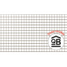 Treillis de façade - QB - maille 10 x 10 - rouleau de 50m² - coupé en 33 cm