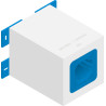 Boîte électrique Eldoline EPS - 150 x 150 mm - épaisseur 80 mm